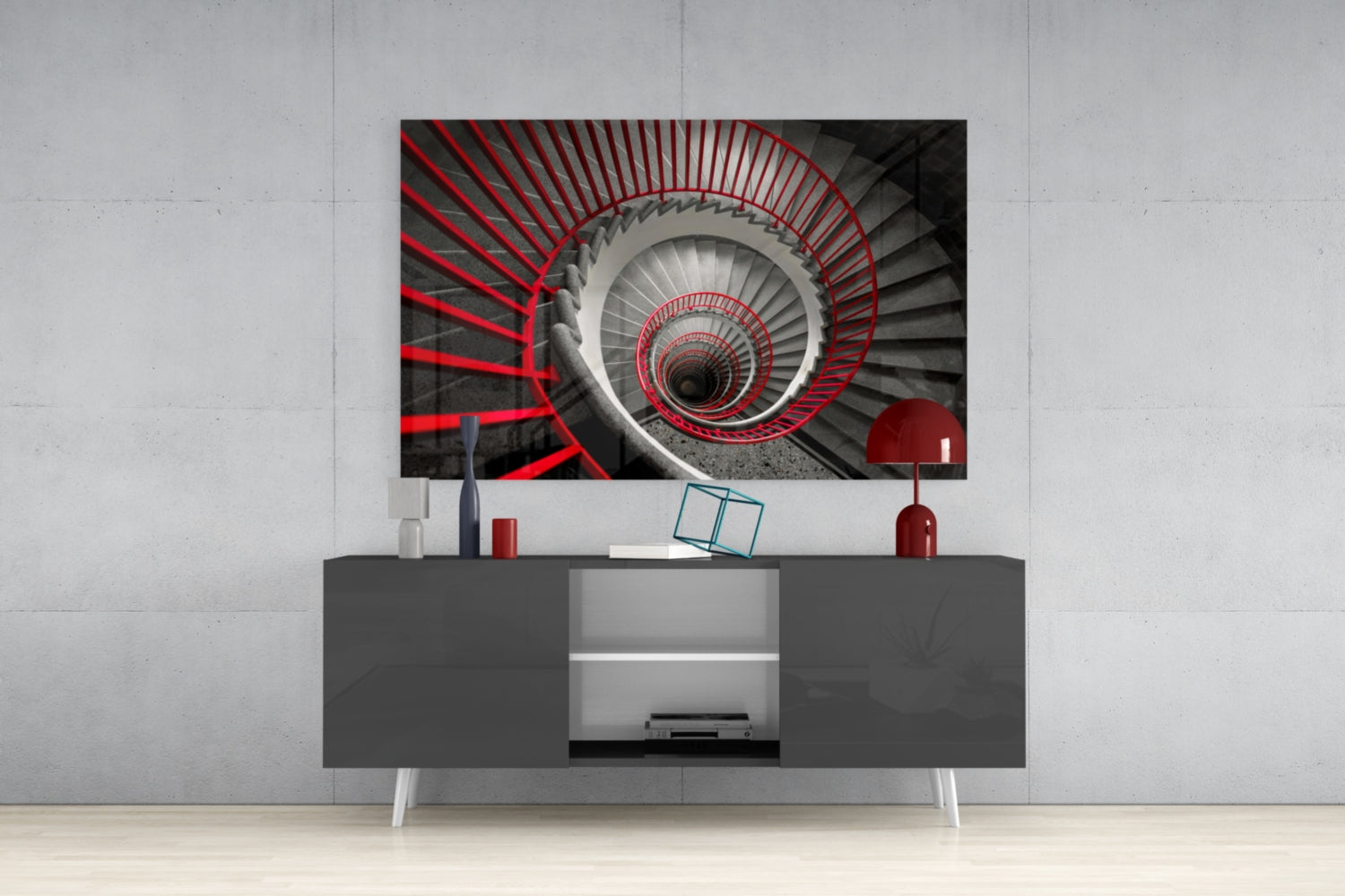 Mosaic Stair Glass Wall Art.