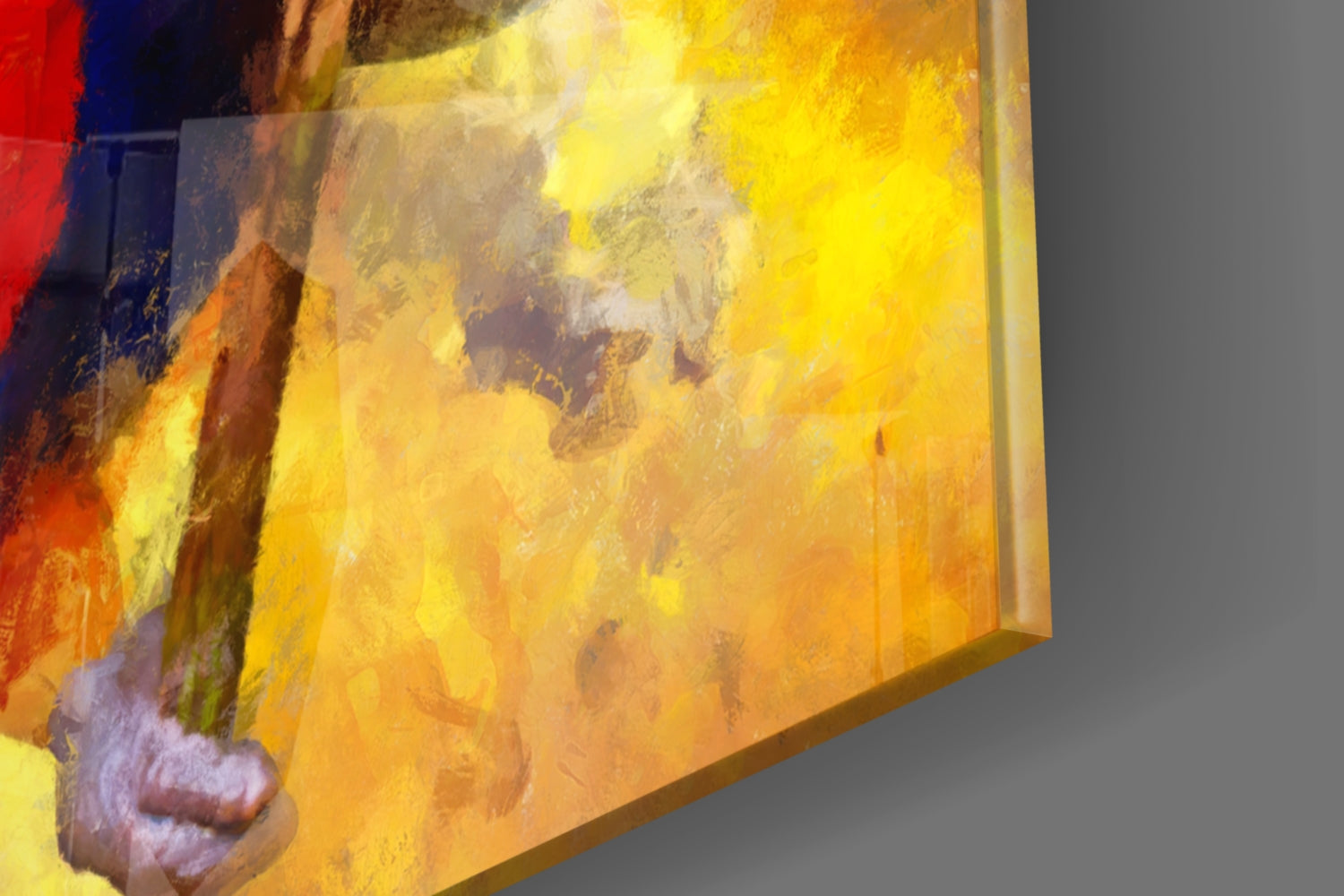 Parrot Glass Wall Art.