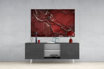 Abstract Glass Wall Art.