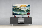 Sunrise Glass Wall Art.