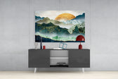 Sunrise Glass Wall Art.
