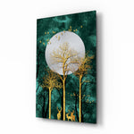 Asian-modern panel bringing luxe drama to a contemporary living space
