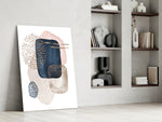 Boho Cluster artwork anchoring a wall with soft modern palette