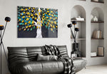 Jewel Tree panel adding editorial mood to a study