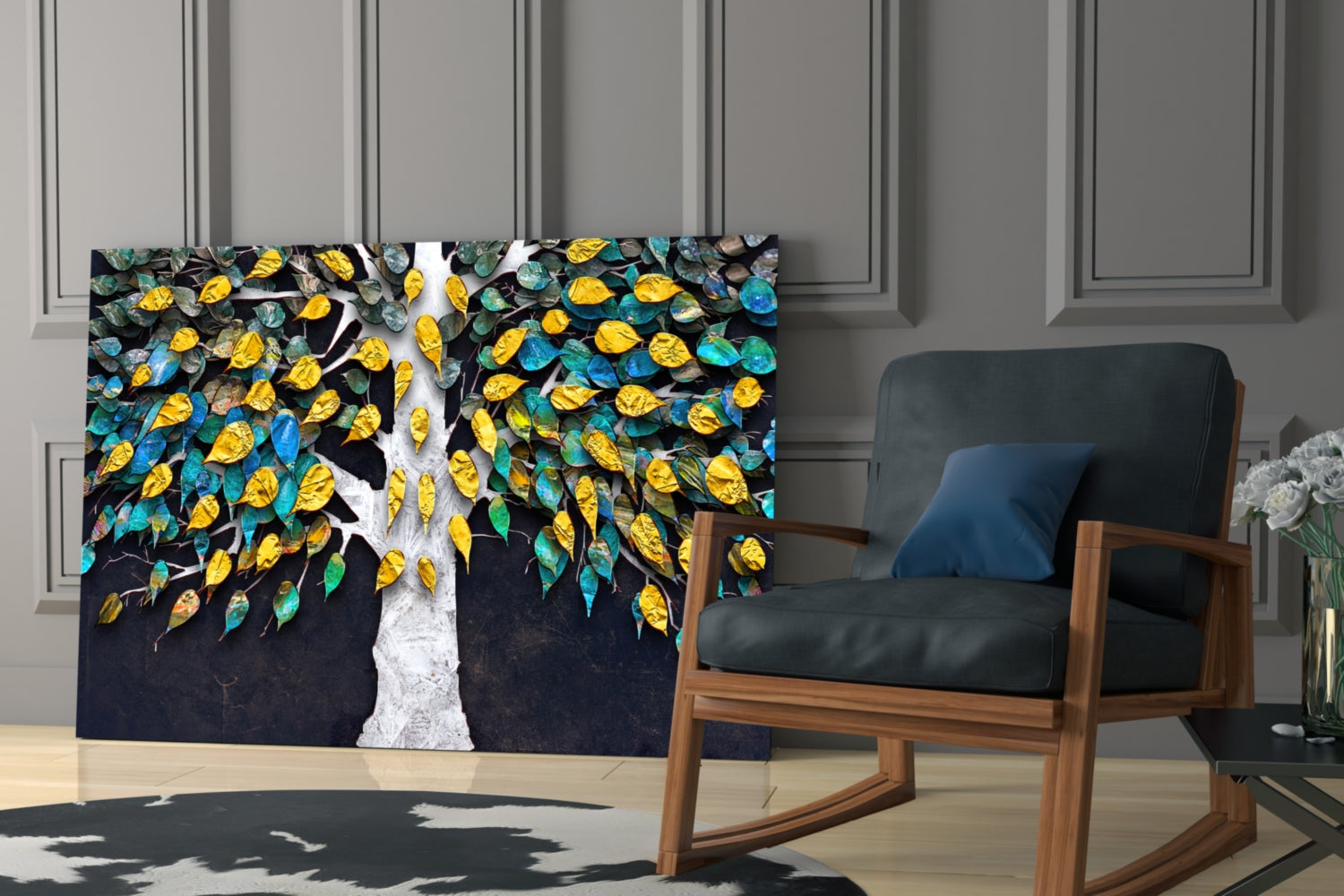 Tree of Life Glass Wall Art.