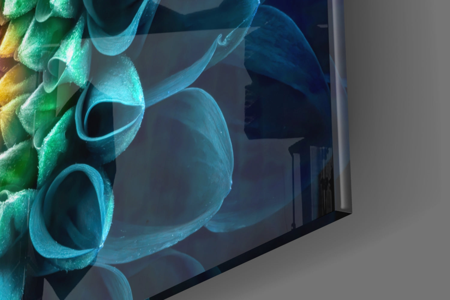 Flower Glass Wall Art.