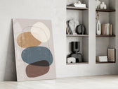 Boho Tower artwork anchoring a wall with soft modern palette