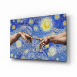 Pop-pastiche panel bringing classical drama to a contemporary living space