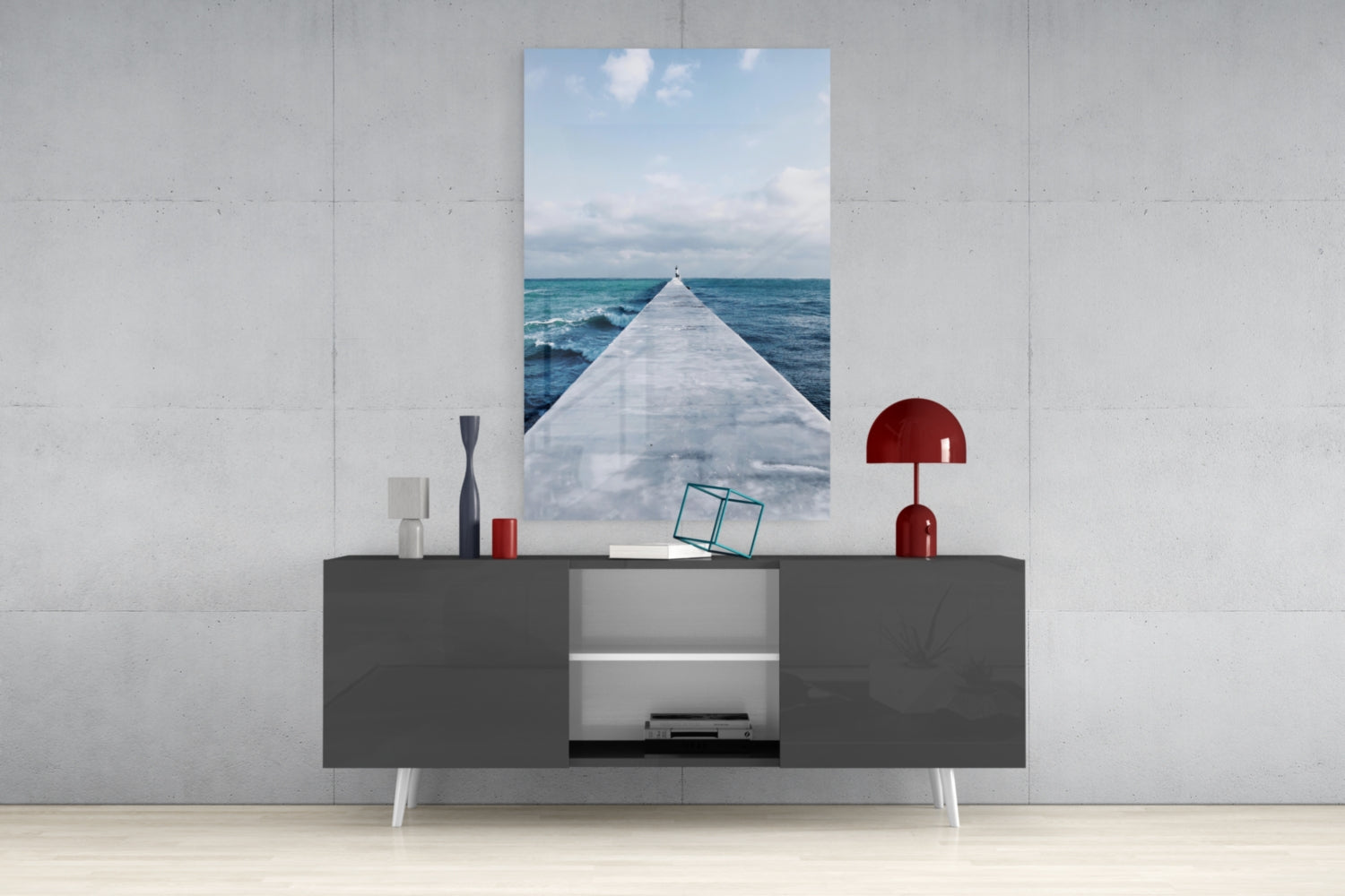 Dock Glass Wall Art.