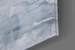 Pier Horizon panel catching gallery light to reveal its tactile ripple