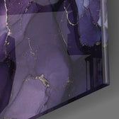 Amethyst Veil panel catching low light to reveal its tactile drift