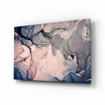 Dreamy-soft panel bringing romantic drama to a contemporary living space