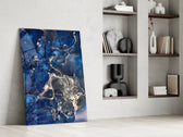 Royal Cliff artwork anchoring a wall with regal modern palette