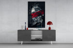 Poseidon Glass Wall Art.