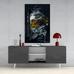 Poseidon Glass Wall Art.