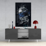 Poseidon Glass Wall Art.