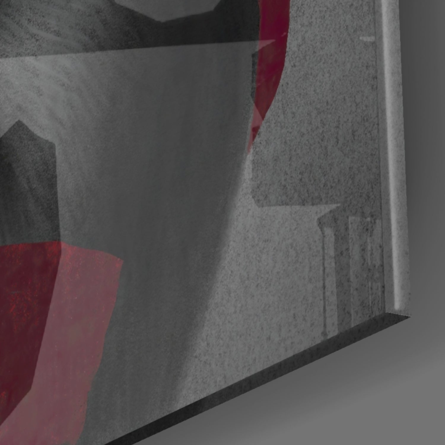 Silence Glass Wall Art.