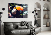 Toco Toucan panel adding cheerful mood to a kids room