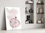 La Dolce Vita artwork anchoring a wall with minimalist romantic palette