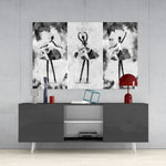 Ballerina Glass Wall Art.