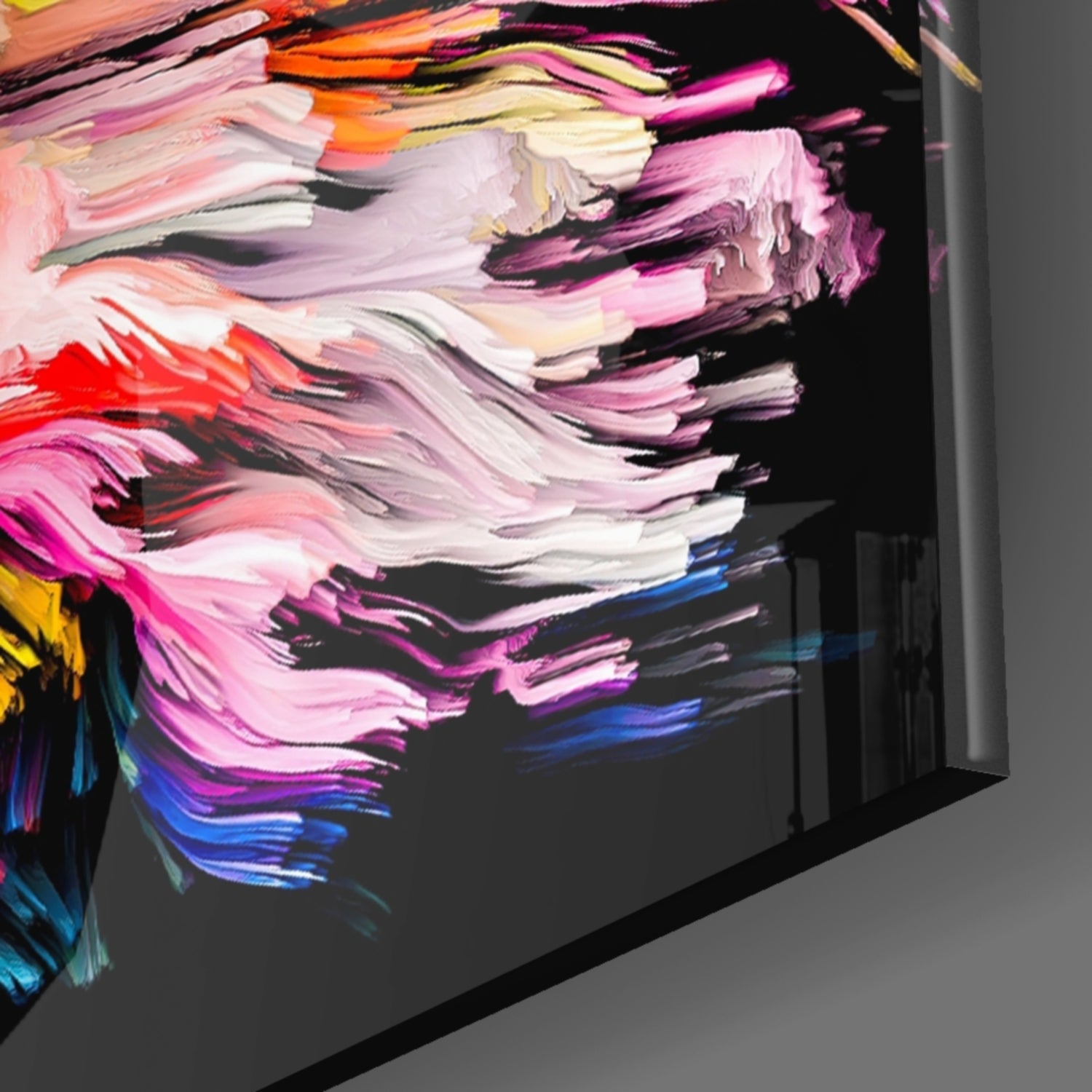 Falcon Glass Wall Art.