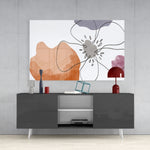 Flower Glass Wall Art.