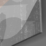 Nordic Hills panel catching window light to reveal its tactile line