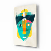 Modernist-fauvist panel bringing bold drama to a contemporary living space