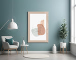 Couple Line panel adding calm mood to a hallway