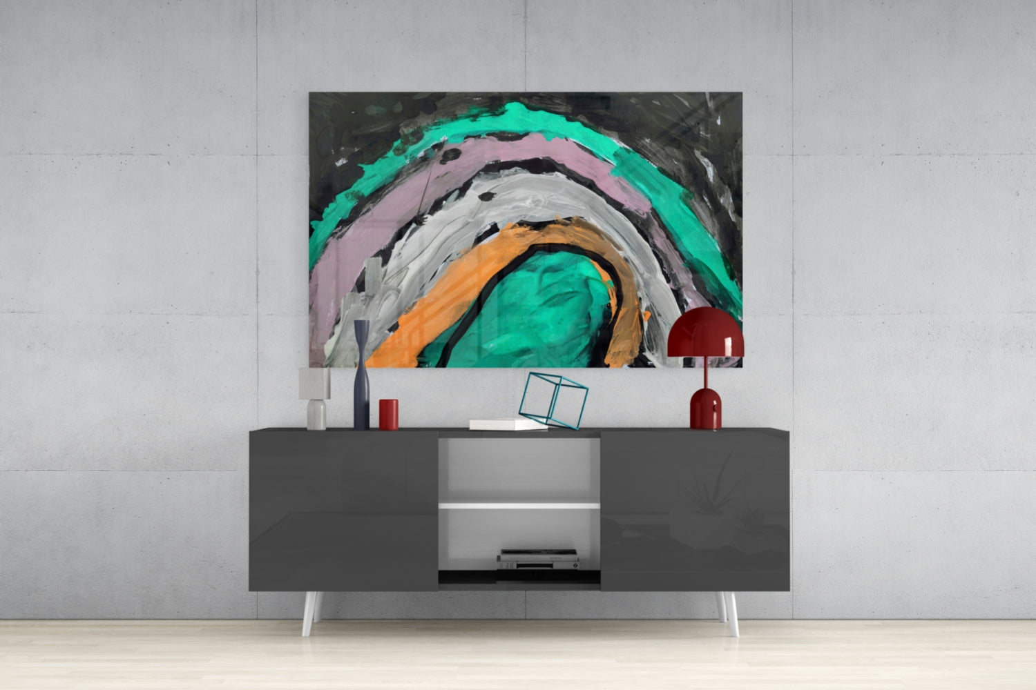 Selmin Glass Wall Art.