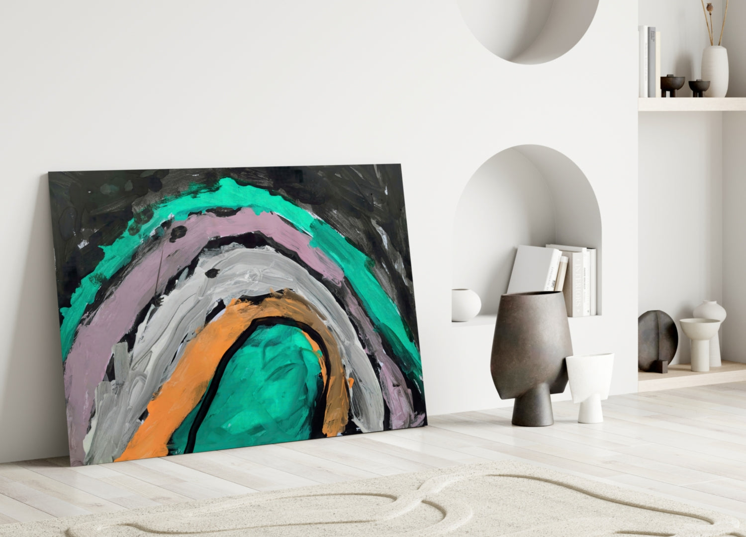 Selmin Glass Wall Art.