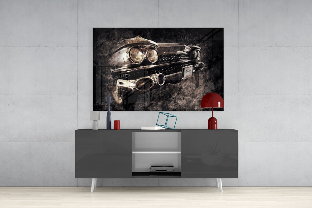 Car Glass Wall Art.