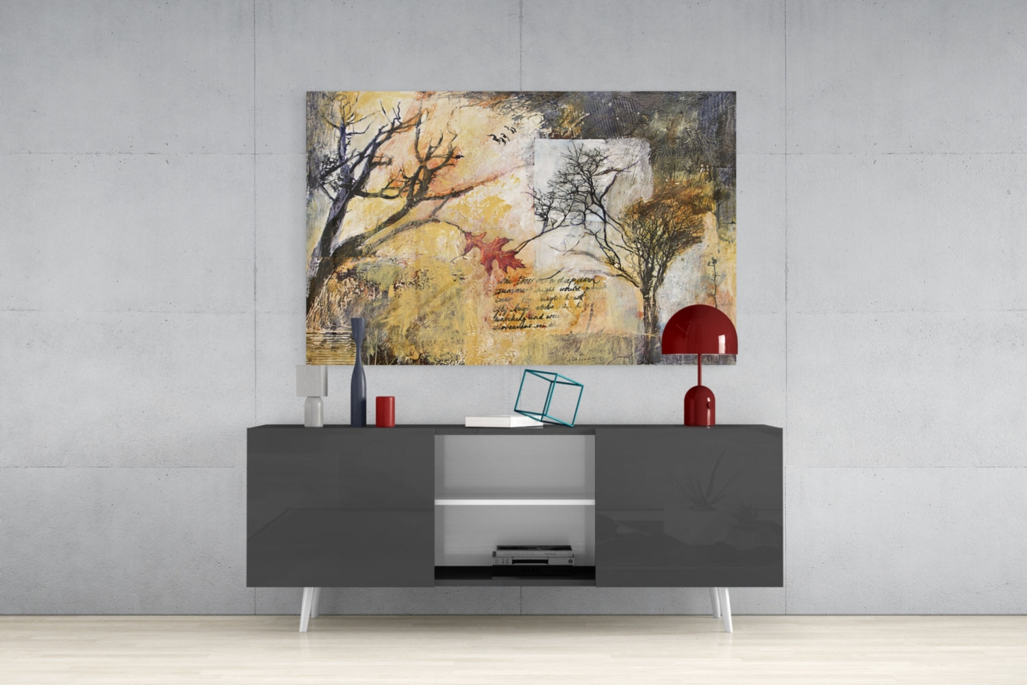 Autumn Glass Wall Art.