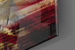 American Eagle panel catching brass-light to reveal its tactile barb