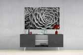 Flower Glass Wall Art.