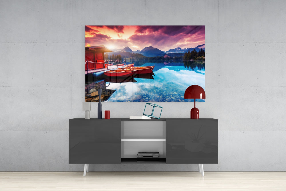 Landscape Glass Wall Art.
