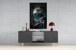Poseidon Glass Wall Art.