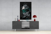 Poseidon Glass Wall Art.