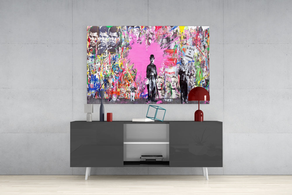 Cinema Glass Wall Art.