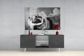Smoke Dance Glass Wall Art.