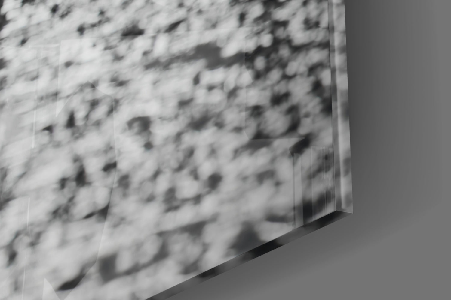 Red Umbrella Glass Wall Art.