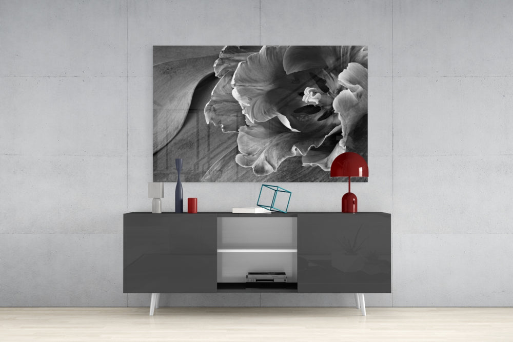 Flower Glass Wall Art.