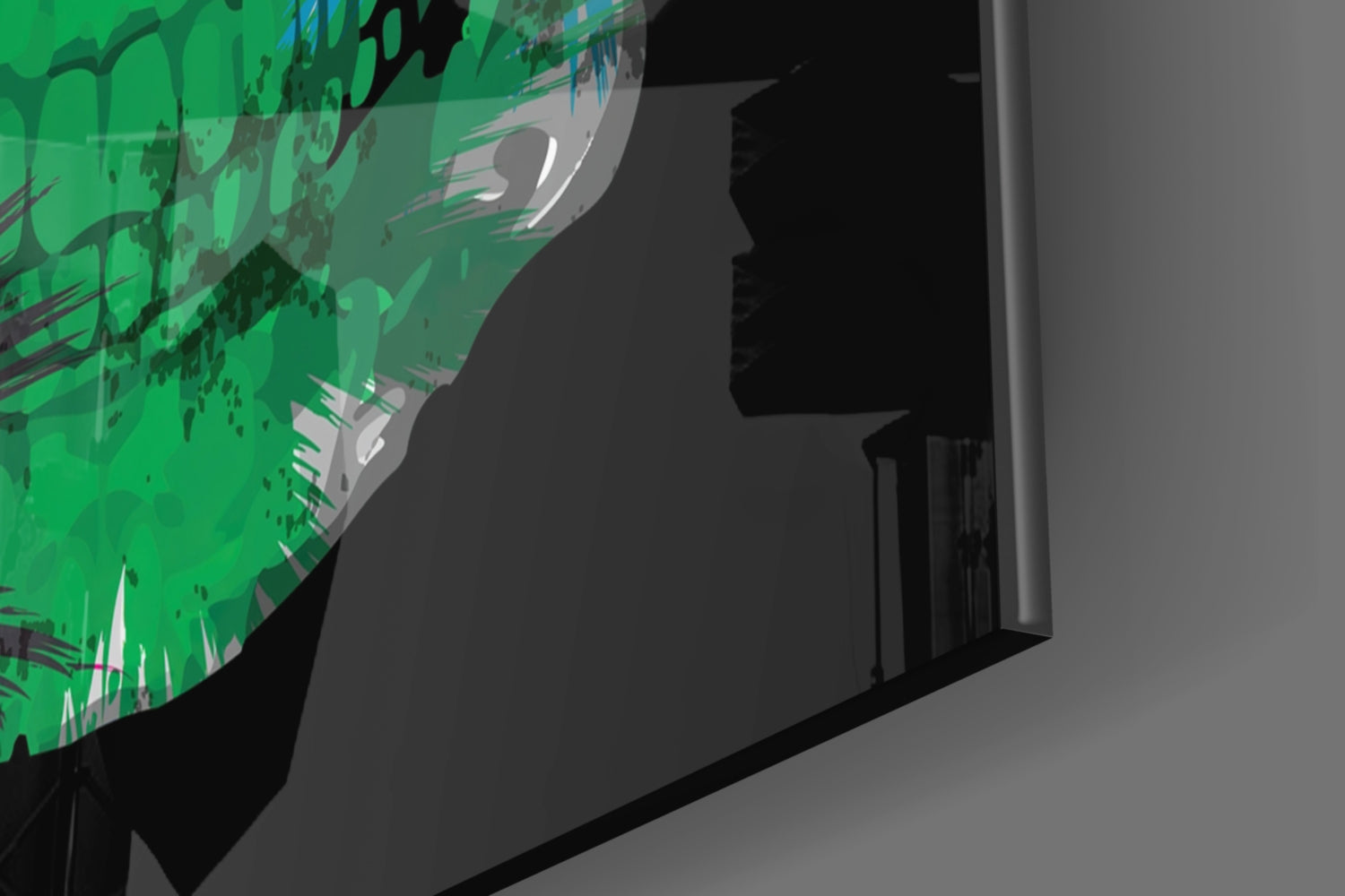 Skull Glass Wall Art.