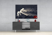 Dance of the Spirit Glass Wall Art.
