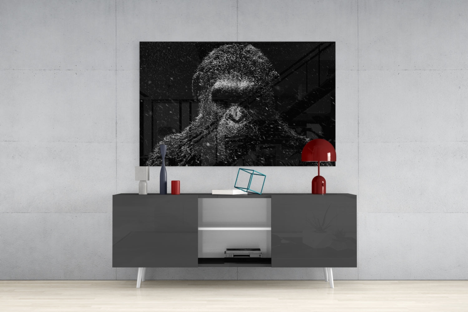 Gorilla Glass Wall Art.