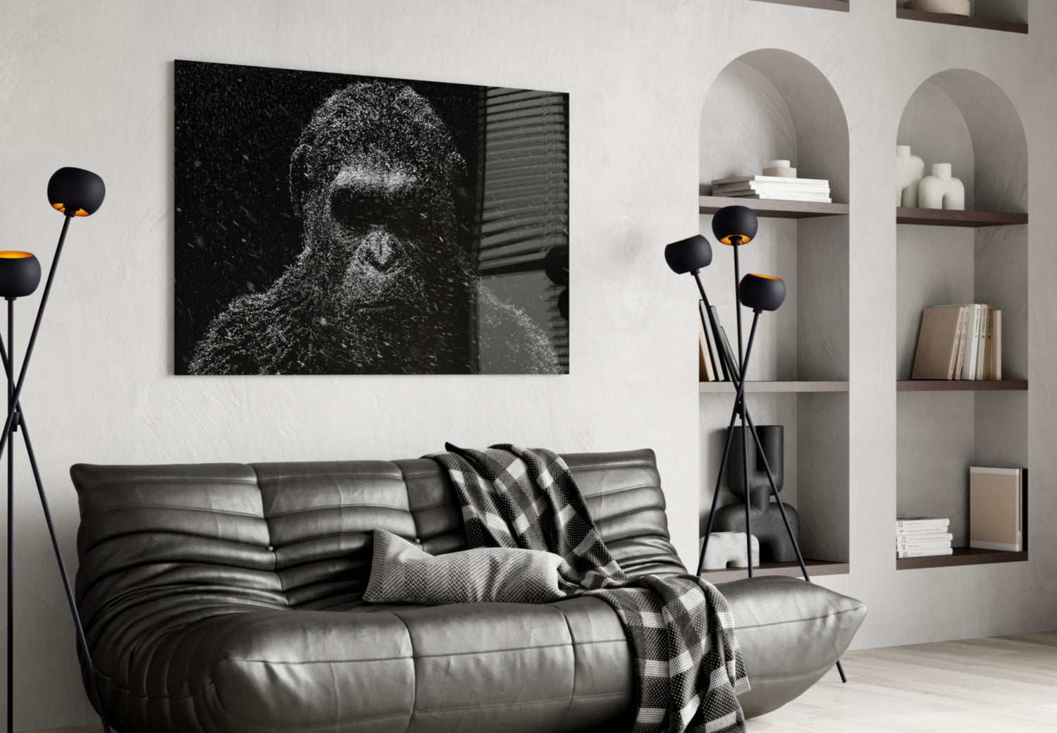 Gorilla Glass Wall Art.