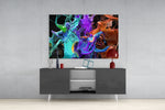 Colors Glass Wall Art.