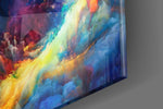 Cosmic Aurora panel catching low light to reveal its tactile drift
