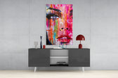 Women's Glass Wall Art.