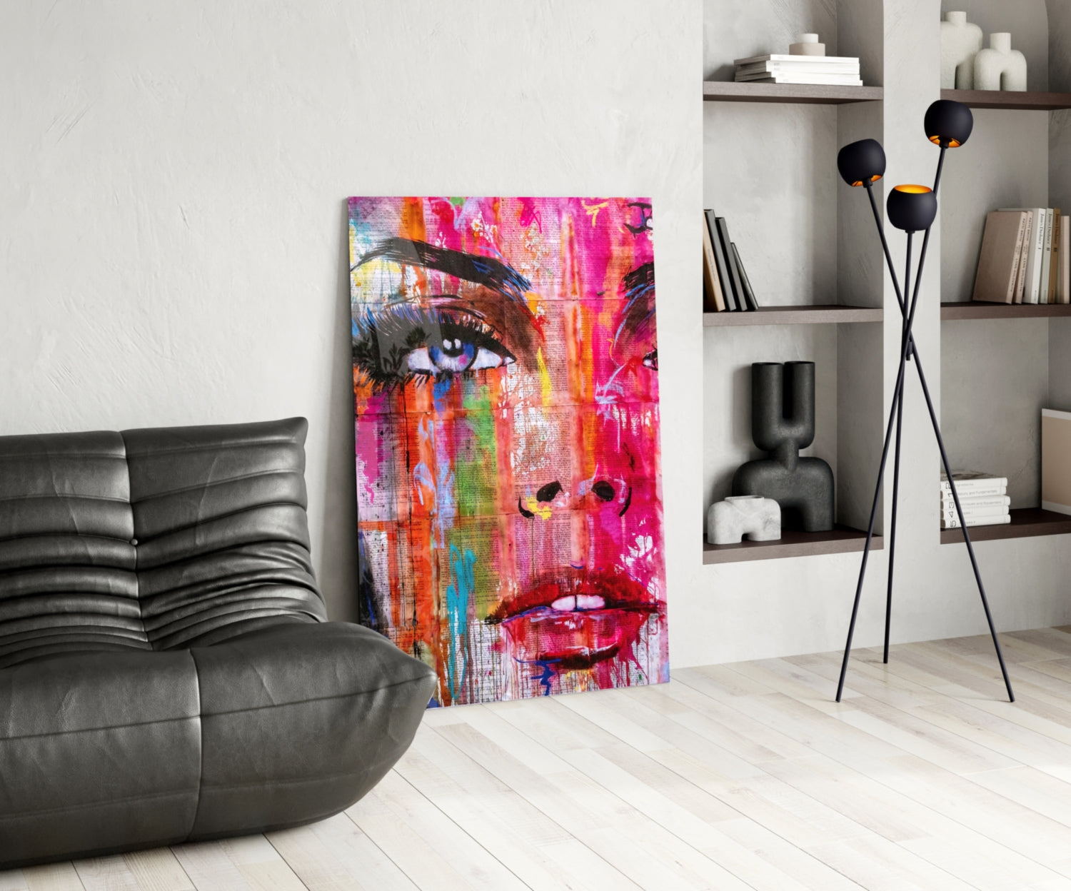 Women's Glass Wall Art.